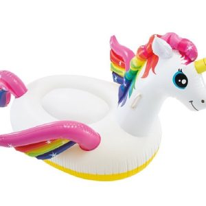 Intex 57561 – Cavalcabile Unicorno, Multicolore, 201 x 140 x 97 cm