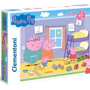 Clementoni 26438 – Peppa Pig Maxi Puzzle, 60 Pezzi