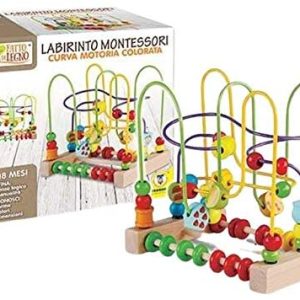 Montessori Curva motori acolorata