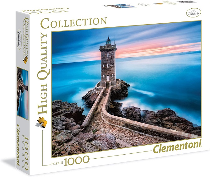 Clementoni- High Quality Collection-The Lighthouse Puzzle-1000 Pezzi