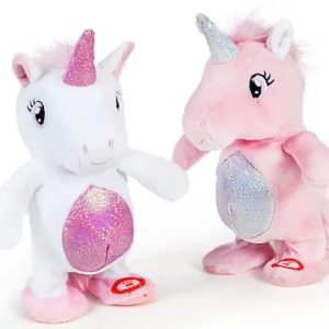 Animaletti Ripetix – Camminano e ripetono Soggetto Unicorno Wendy in 2 Colori assortimento bianco o rosa vendita casuale
