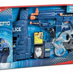 Set Polizia con corpetto e accessori
