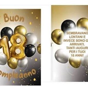Biglietto d’auguri – Buon 18° Compleanno