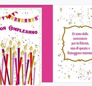 Biglietto d’auguri – Buon Compleanno