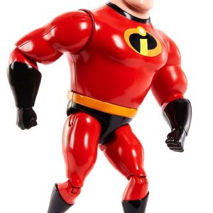 Disney Pixar, Personaggio di Mr. Incredibile Snodabile da Collezione Merida Giocattolo per Bambini 3+ Anni, GNX78