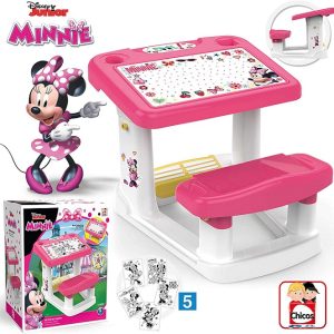 Chicos Disney Minnie Primo Banco Scuola, Plastica, Multicolore, 57.5 X 72.5 X 49 cm