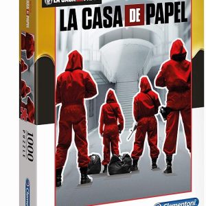 Clementoni – 39532 – Puzzle La Casa Di Carta – 1000 Pezzi – Made In Italy – Puzzle Adulti Netflix