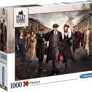 Clementoni – 39570 – High Quality Collection Puzzle – Peaky Blinders – 1000 Pezzi – Made In Italy – Puzzle Adulti – Puzzle Netflix – Puzzle Serie Tv