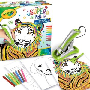 CRAYOLA- Super Pen Tigre attività Creativa età 8+ 25-0395