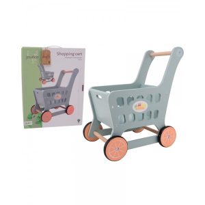 JUEGO SALAD SHOPPING CART – Carrello spesa in legno