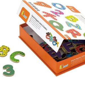 Lettere e Numeri magnetici Viga – 77 pezzi