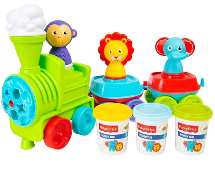 Fisher Price Set Treno Con Plastilina Fpr-4826 - immagine 2