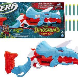 Pistola Nerf DinoSquad Tricera-blast (F0803EU4) Hasbro