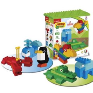 Costruzioni Unico Plus Pre Scolare Con 6 Animaletti