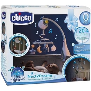 Chicco Next2 Dreams Giostrina 3 in 1 Azzurro