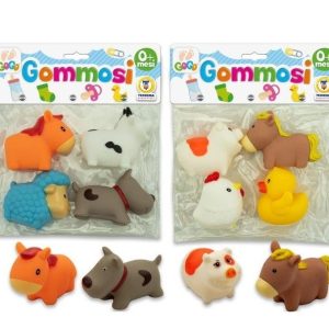 GOGO – Gommosi animali Fattoria 2 Sog. in assortimento buste da 4 animali