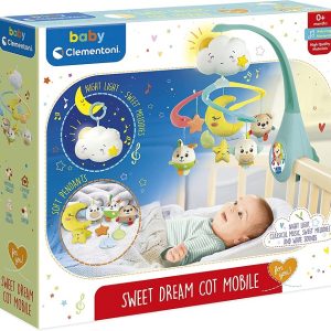 Clementoni- Sweet And Dream Giostrina Elettronica Primi Mesi, Luci E Suoni