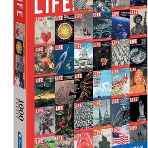 Clementoni Life Magazine-Cover Adulti 1000 Pezzi, Vintage, fotografie Famose, 39636