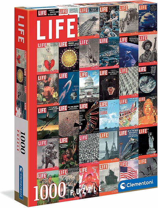 Clementoni Life Magazine-Cover Adulti 1000 Pezzi, Vintage, fotografie Famose, 39636 - immagine 2
