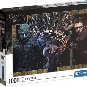 Clementoni – 39652 – Puzzle Game of Thrones – 1000 pezzi – Made in Italy, puzzle adulti 1000 pezzi, puzzle serie TV