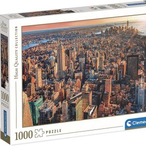 Clementoni Collection-New York City-1000 Made in Italy, 1000 Pezzi, paesaggi, Puzzle Città,  39646