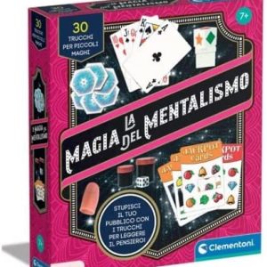 Clementoni La Magia del Mentalismo – 7 Anni set Trucchi di Magia , 16760