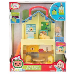 CoComelon CMW0109-  Pop n’ Play House Playset con personaggi