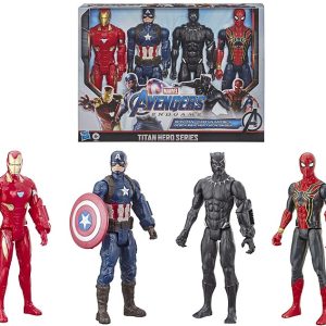 Marvel Avengers: Endgame Titan Hero Series Action Figure confezione da 4