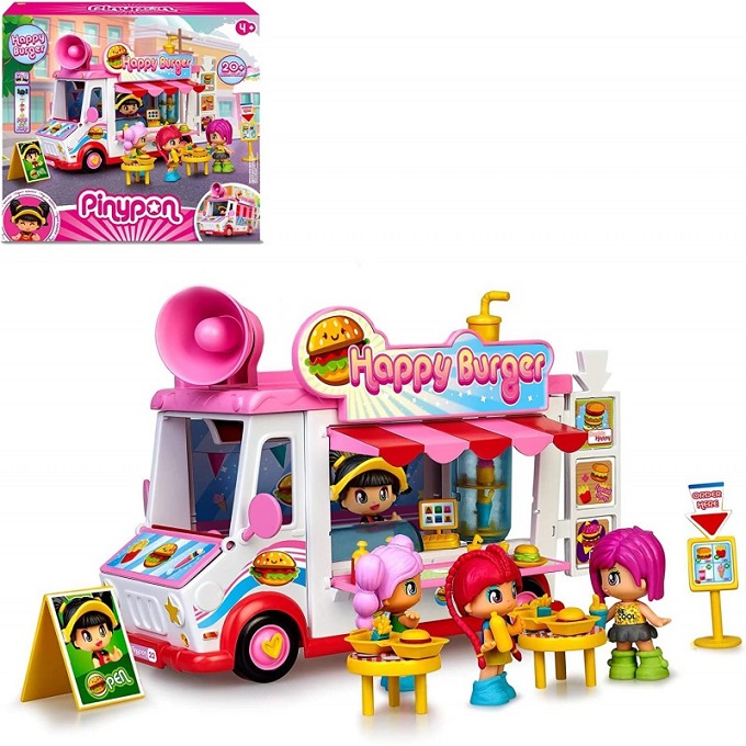 Famosa – Pinypon Happy Burgeer furgoncino fast food - immagine 2