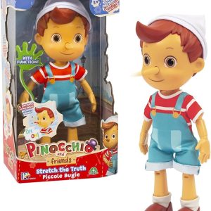 Pinocchio – Bambola Articolata Di 32 Cm Con La Funzione Del Naso Che Si Allunga Quando Dice Una Bugia