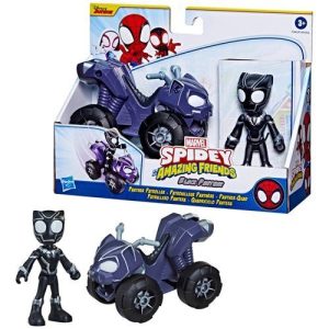 Spidey & Frends Veicolo con personaggio  Black Panther