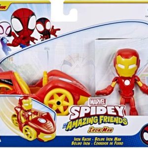 Spidey & Frends Veicolo con personaggio  Iron Man