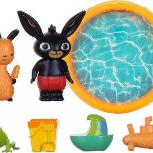 Bing Set Gioco in Piscina con 2 Personaggi e con tanti accessori