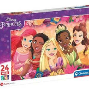 Le Principesse Disney – Licenze – Maxi Puzzle, 24 Pezzi, 24241