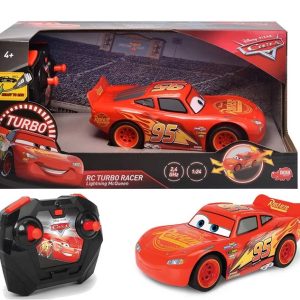 Cars 3 Saetta McQueen Turbo Rosso con Radiocomando 1:24