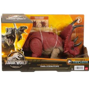 Jurassic World Dino Trackers Action Figura Wild Roar Diabloceratops