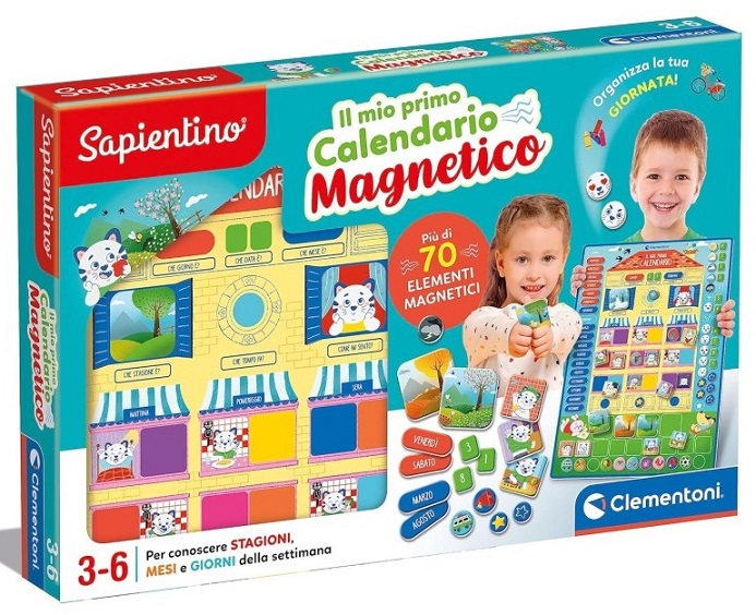 Clementoni Sapientino Il Mio Primo Calendario Magnetico - immagine 2