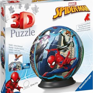 Ravensburger – 3D Puzzle Spiderman , 72 pezzi, 6+ anni