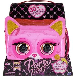 Purse pets borsette in versione metallic rosa