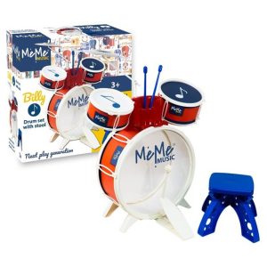 Batteria 4 elementi con sgabello billy