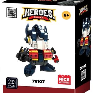 Heroes Brick soldato robotico blu