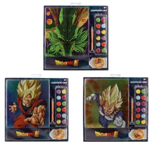 Diamantiny Level Up – Dragon Ball Battle Mosaico in rilievo con gemme colorate