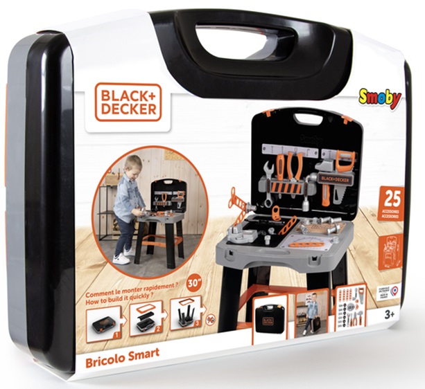 Banco da lavoro in valigetta 2in1 Bricolo Smart Workbench Black&Decker Smoby - immagine 2