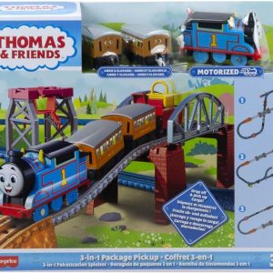 Il Trenino Thomas Pista 3 in 1 Peaketstation Spielset Set treno motorizzato
