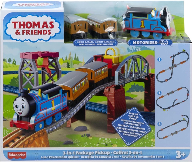 Il Trenino Thomas Pista 3 in 1 Peaketstation Spielset Set treno motorizzato - immagine 2