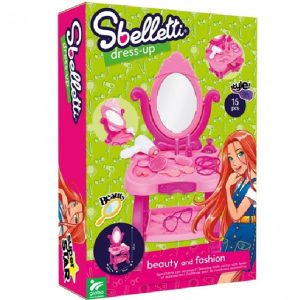 Sbelletti Dress-up, Specchiera con accessori
