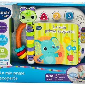 VTech Le Mie Prime Scoperte, Libro Interattivo e Sensoriale per Bambini