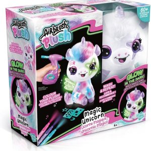Rocco Giocattoli – Airbrush Plush Unicorno Magico