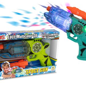 Pistola Spaziale Luci E Suoni 2 Col. Ass