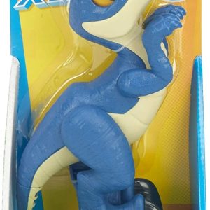 Mattel Jurassic World Imaginext Figure Dinosauro Raptor Blu
